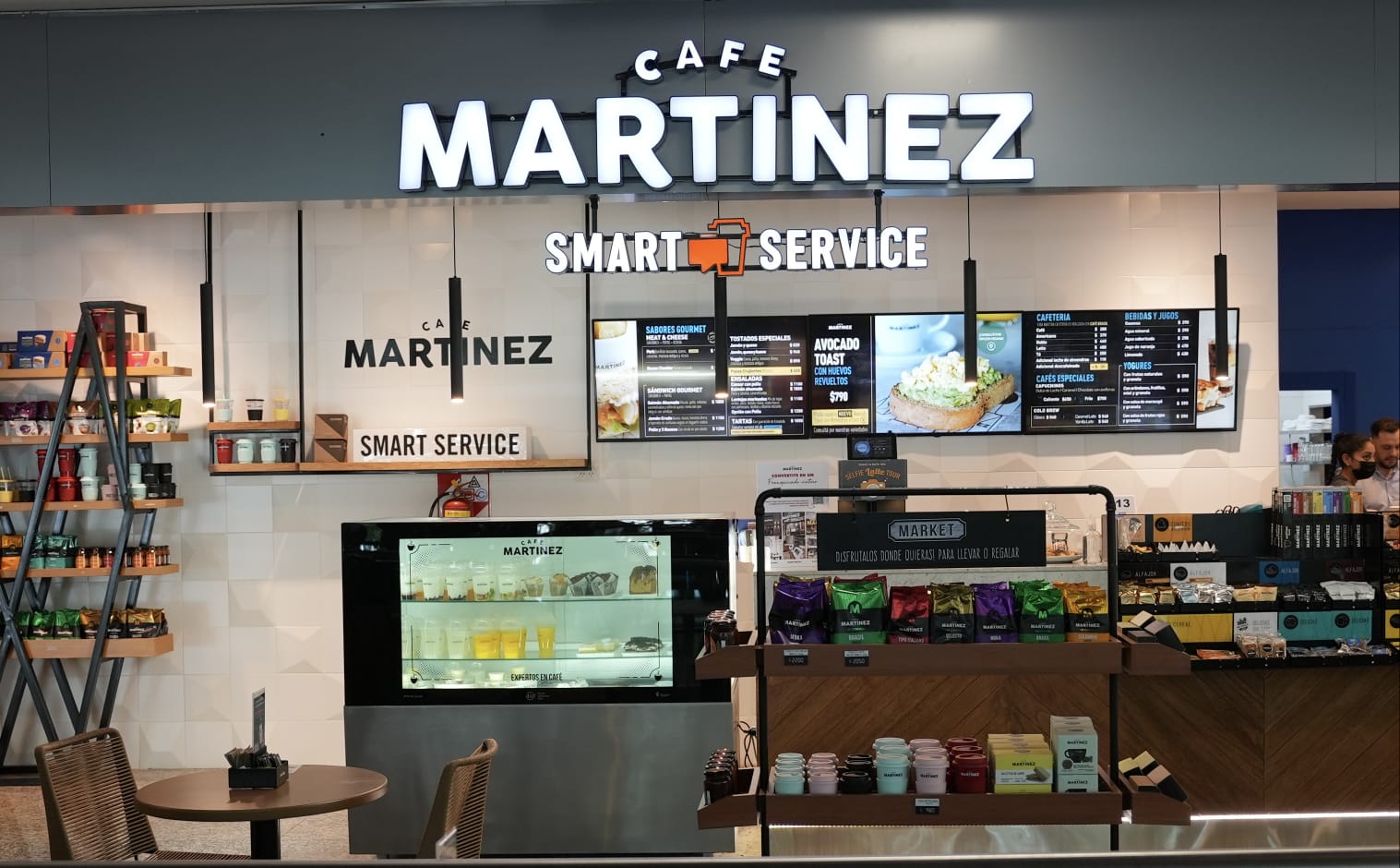 Smart Service de Café Martínez en Aeroparque