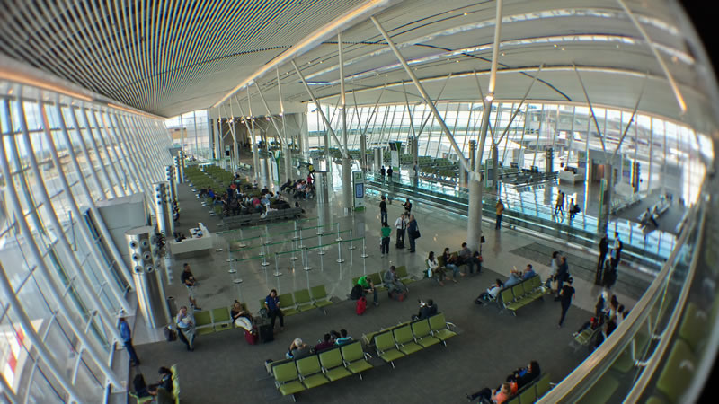 Fuerte campaña en el aeropuerto de Brasilia