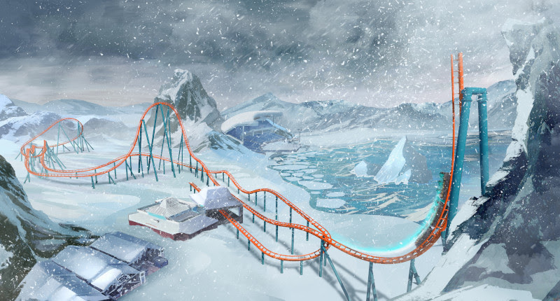 SeaWorld Orlando anuncia la fecha de inauguración de la montaña rusa Ice Breaker