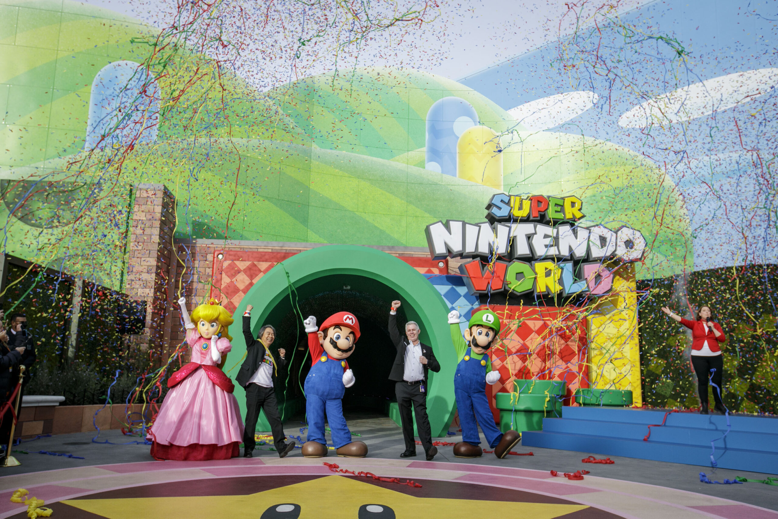 SUPER NINTENDO WORLD en Universal Studios Hollywood está oficialmente abierto