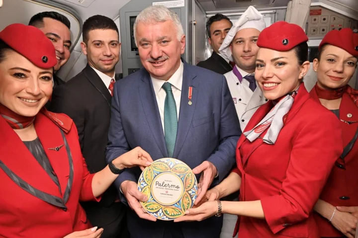 Turkish Airlines inició sus vuelos a la ciudad italiana de Palermo