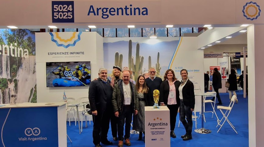 Argentina seduce al sur de Italia en la feria BMT 2023