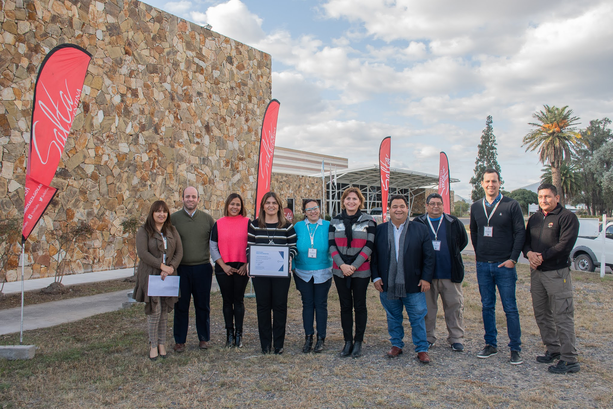 El Centro de Convenciones Salta recibió la distinción de Marca País