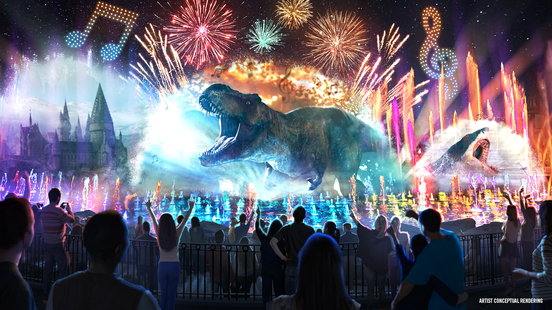 UNIVERSAL ORLANDO RESORT REVELA UNA NUEVA PROYECCIÓN EN EL CASTILLO DE HOGWARTS, UN DESFILE INÉDITO, UN ESPECTÁCULO NOCTURNO CINEMATOGRÁFICO Y MÁS