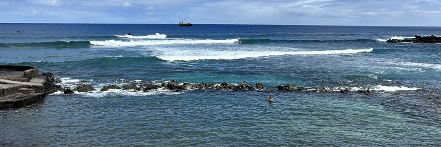 Piscinas naturales – Islas Vírgenes Británicas, Panamá, Bolivia e Isla de Pascua