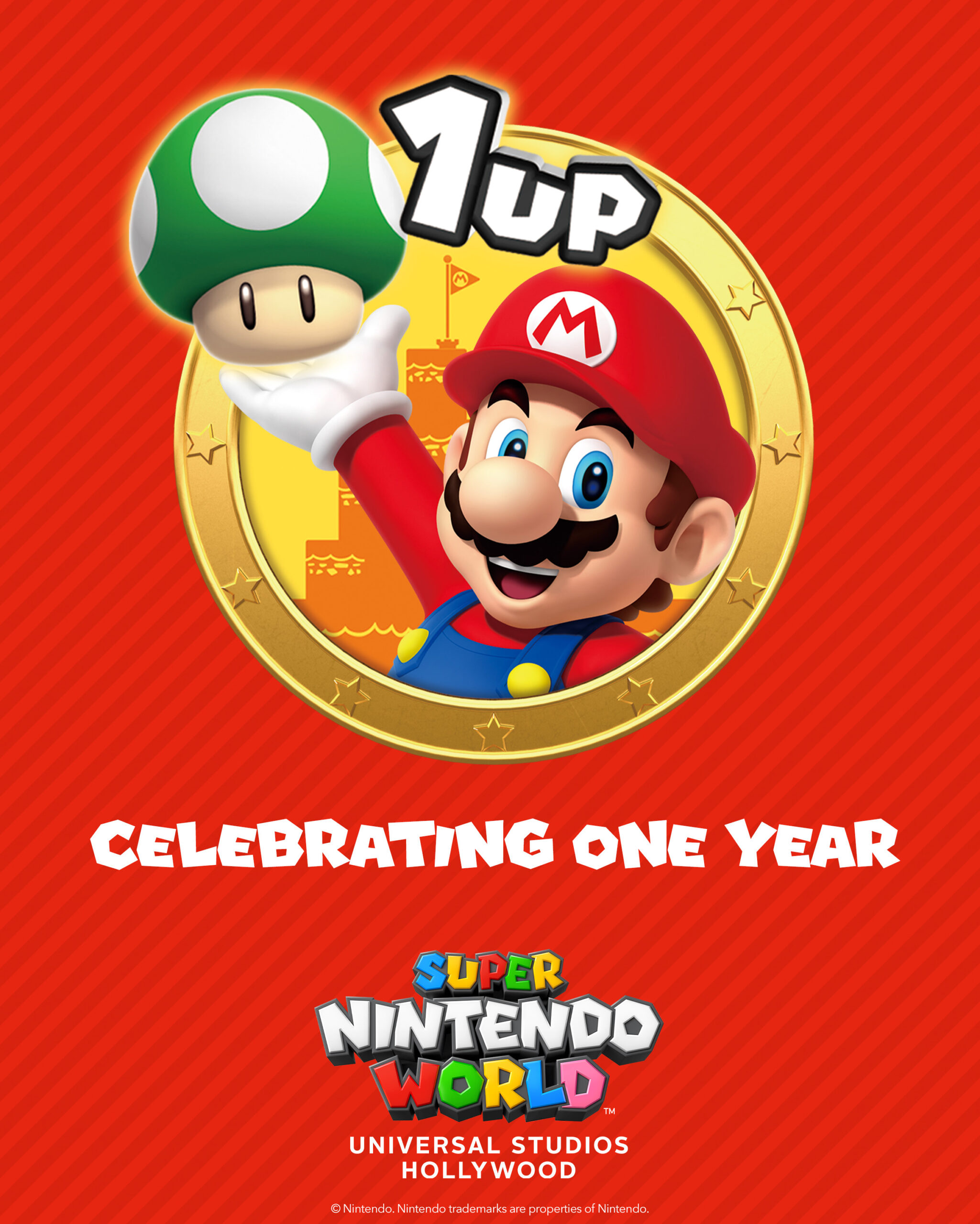 Universal Studios Hollywood celebra el primer aniversario de SUPER NINTENDO WORLD con nuevo restaurante temático