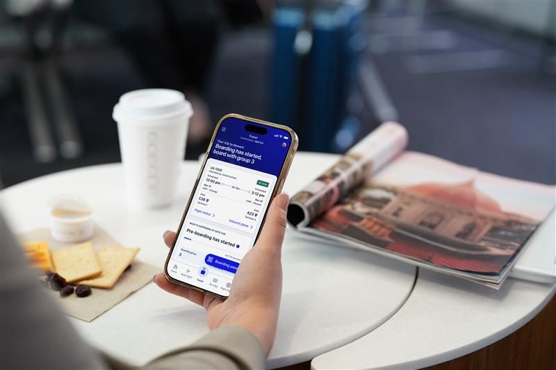 United agrega nuevas funciones a su premiada app móvil, incluyendo Puerta Virtual, Recomendaciones de Clubes y Rastreador de Equipaje en Tiempo Real