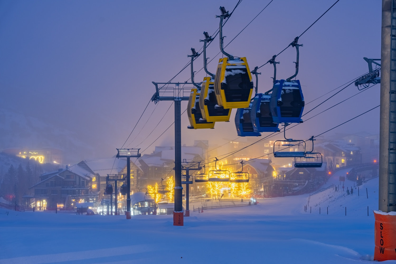 Así luce Aspen luego de las últimas nevadas