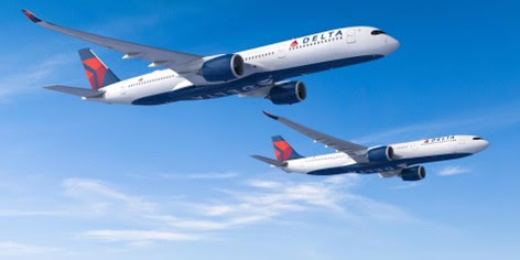Delta amplía su flota de aviones Airbus de fuselaje ancho con un nuevo pedido