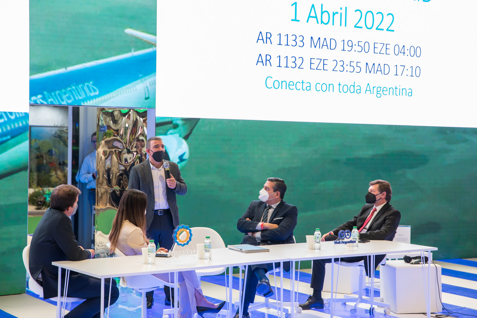FITUR 2022: Desde Abril, Aerolíneas Argentinas tendrá un vuelo diario Madrid-Buenos Aires y beneficios para touroperadores europeos para que visiten el país