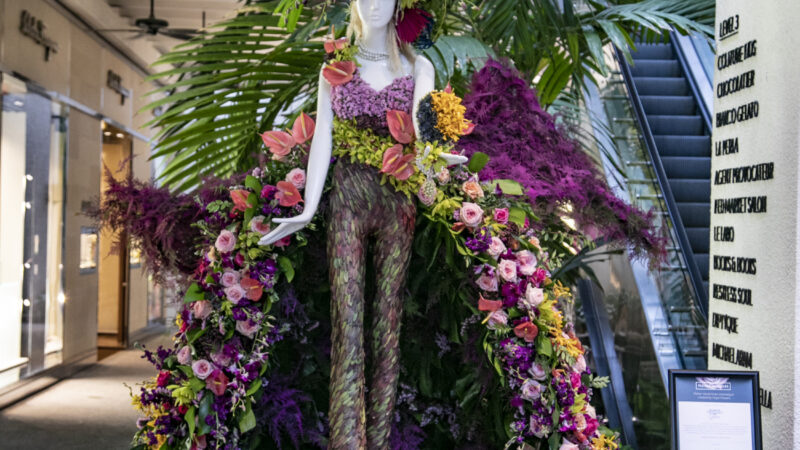 Bal Harbour Village, Miami, festeja el mes de la mujer con la impresionante muestra floral, “Fleurs de Villes, Femme”, segunda edición del 4 al 13 de Marzo del 2022