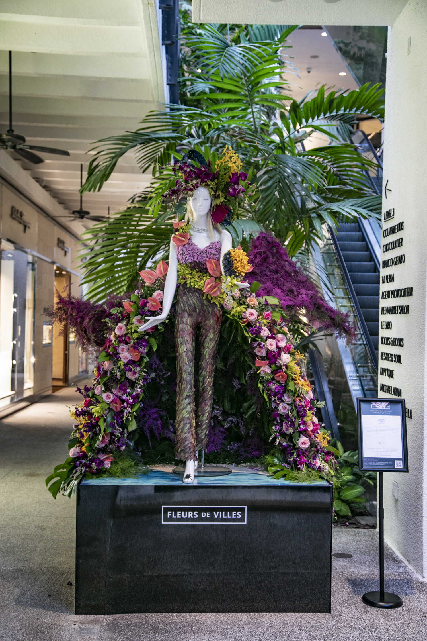 Bal Harbour Village, Miami, festeja el mes de la mujer con la impresionante muestra floral, “Fleurs de Villes, Femme”, segunda edición del 4 al 13 de Marzo del 2022