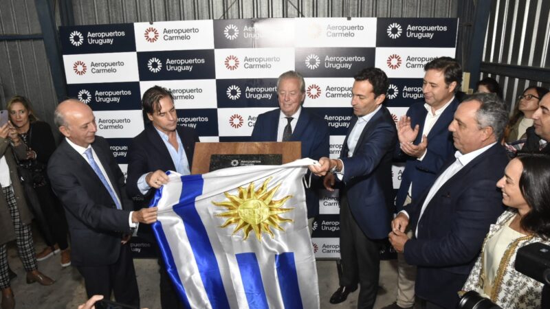 Corporación América Airports: Aeropuertos Uruguay colocó la piedra fundacional del nuevo Aeropuerto Internacional de Carmelo