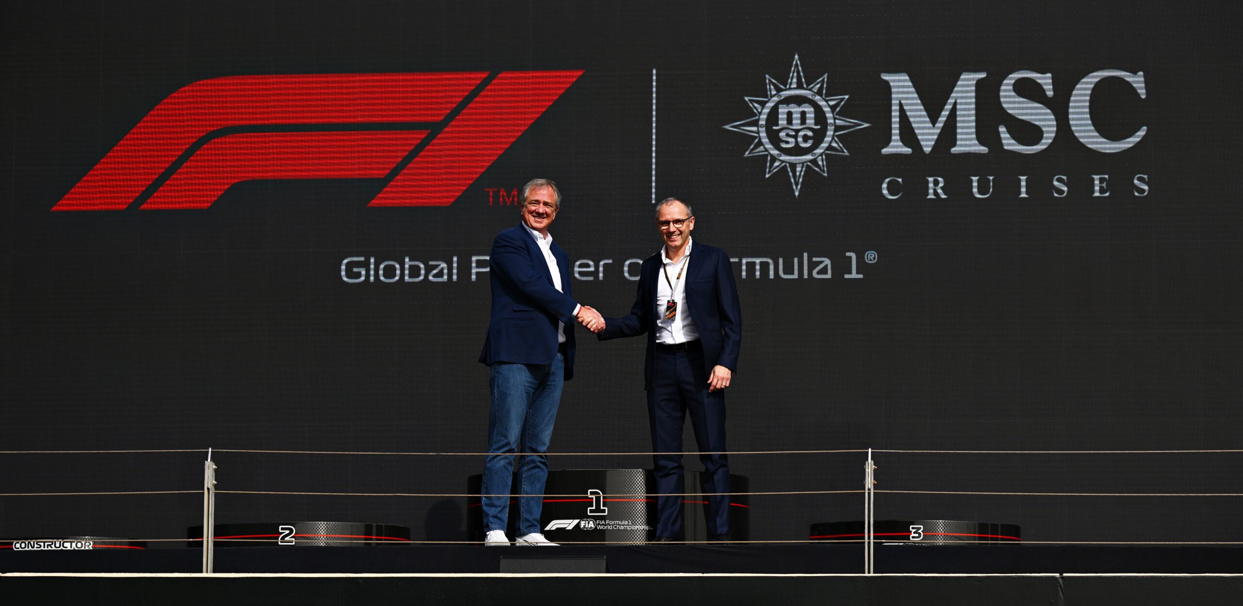 La Fórmula 1 anuncia a MSC Cruceros como socio global de cara a la temporada 2022