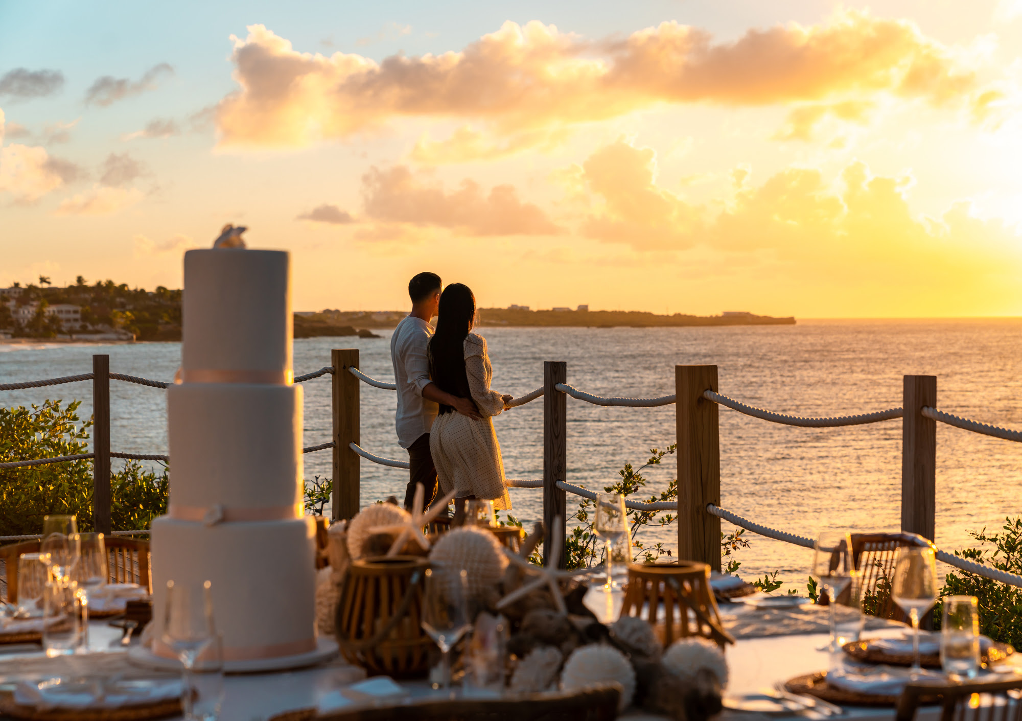 Elopement Weddings: la tendencia de bodas íntimas que crece en Anguilla