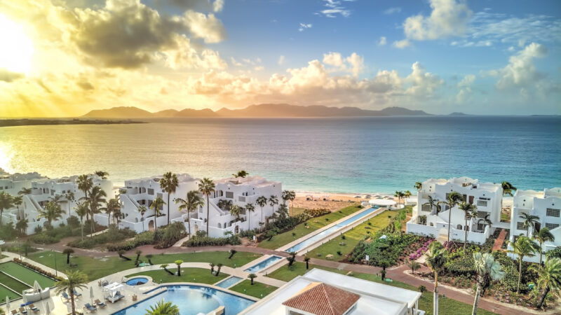 Así es el único resort que opera todo el año en Anguilla
