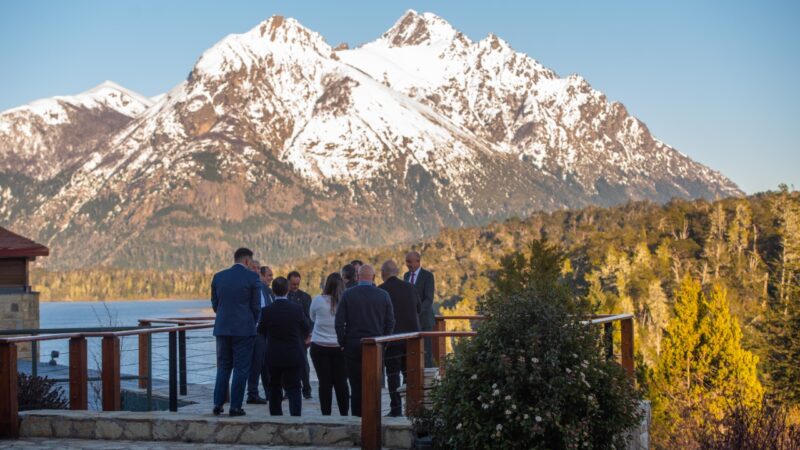 Lammens visitó Bariloche para impulsar su candidatura a la Expo 2027