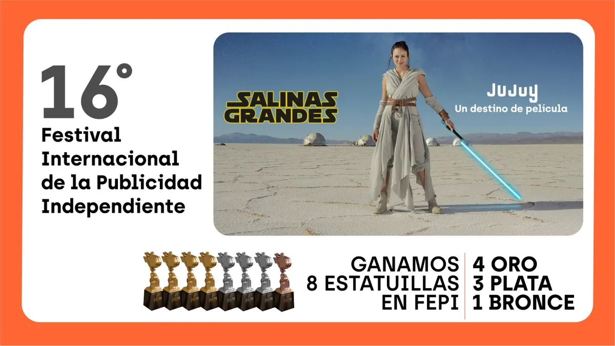 “Jujuy, un destino de película”, la campaña más ganadora en el FEPI