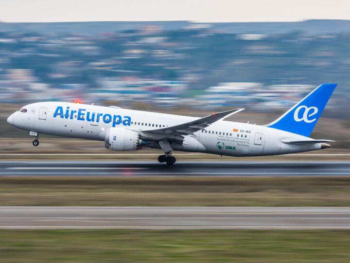 Air Europa cumple su plan de ampliación de flota al incorporar un nuevo Boeing 787