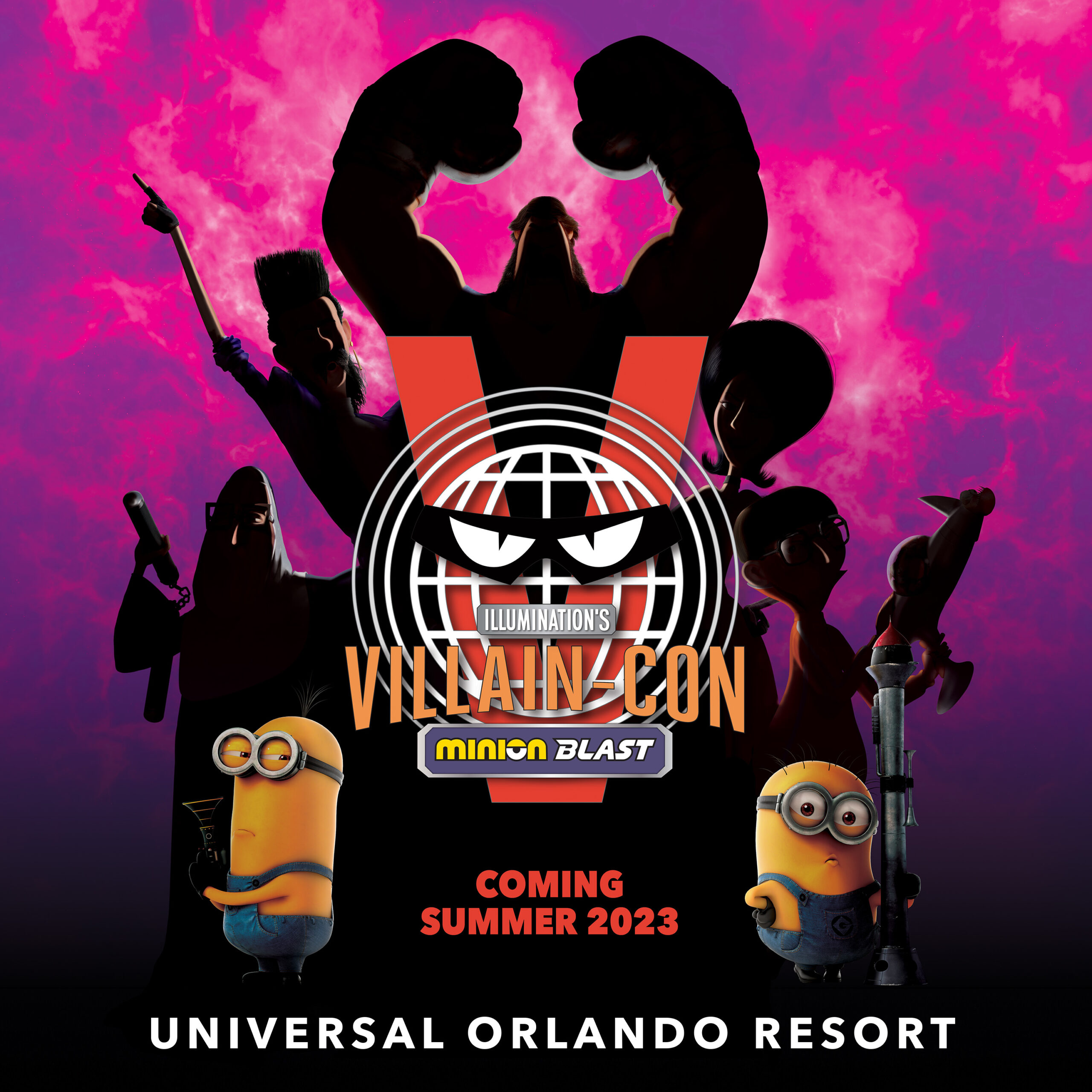 Universal Orlando Resort anuncia nueva atracción Villain-Con Minion Blast para 2023