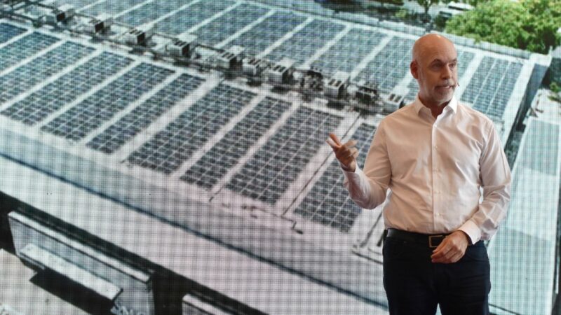 Rodríguez Larreta participó de la inauguración del mayor parque solar de la Ciudad que funcionará en La Rural: “Esto es un orgullo, es la Argentina del futuro”