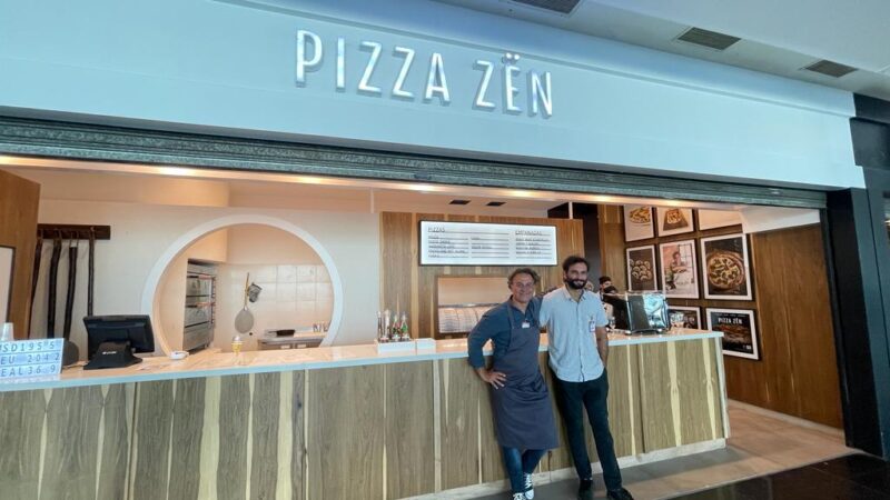 Pizza Zen abrió un local en el Aeropuerto Internacional de Ezeiza