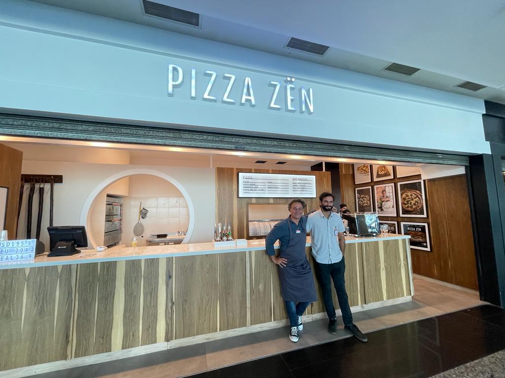 Pizza Zen abrió un local en el Aeropuerto Internacional de Ezeiza