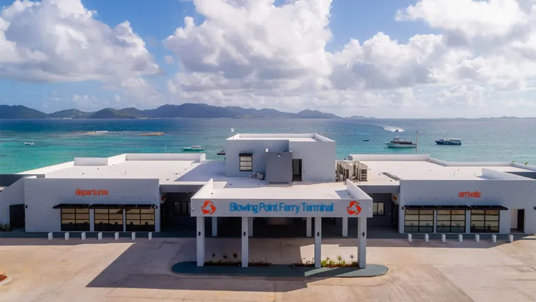Anguilla inaugura nueva terminal de ferry de Blowing Point