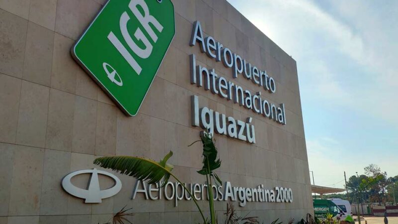 El aeropuerto de Iguazú tuvo récord de pasajeros en lo que va de 2023