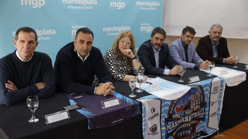 Mar del Plata realizará el Mundial de Maxibásquet 2023