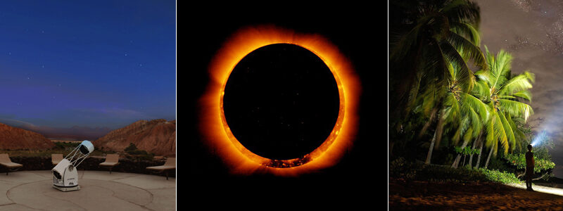Astroturismo: 3 destinos para observar el eclipse solar anular de octubre