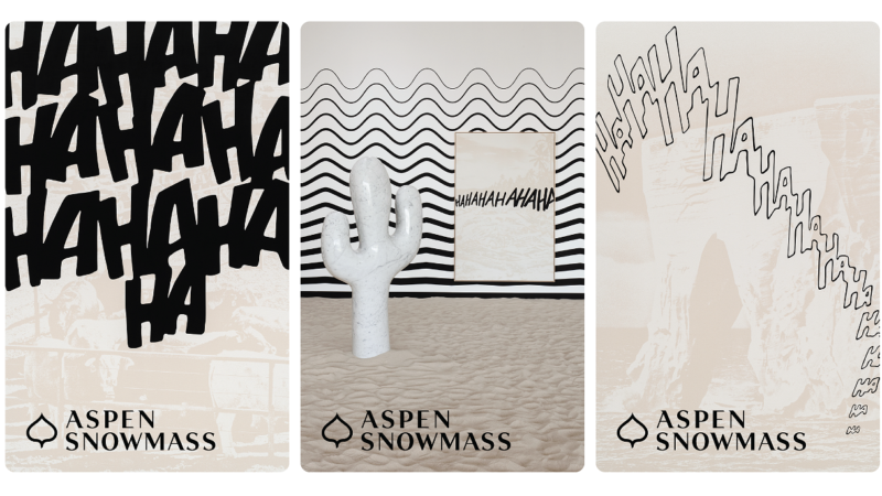 El arte de Claudia Comte será la imagen de los boletos de Aspen Snowmass