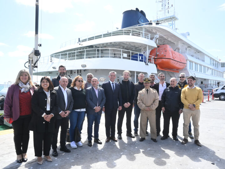 COMENZÓ LA TEMPORADA DE CRUCEROS EN PUERTO MADRYN
