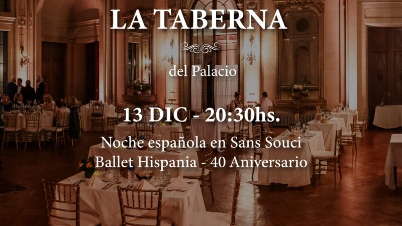 Noche Española: El Ballet Hispania se presenta en el Palacio Sans Souci