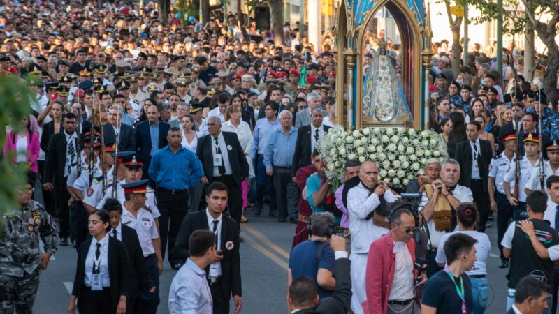 Gran afluencia de peregrinos a las festividades de la Virgen del Valle
