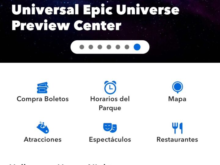 Universal Orlando Resort lanza aplicación oficial en portugués y español