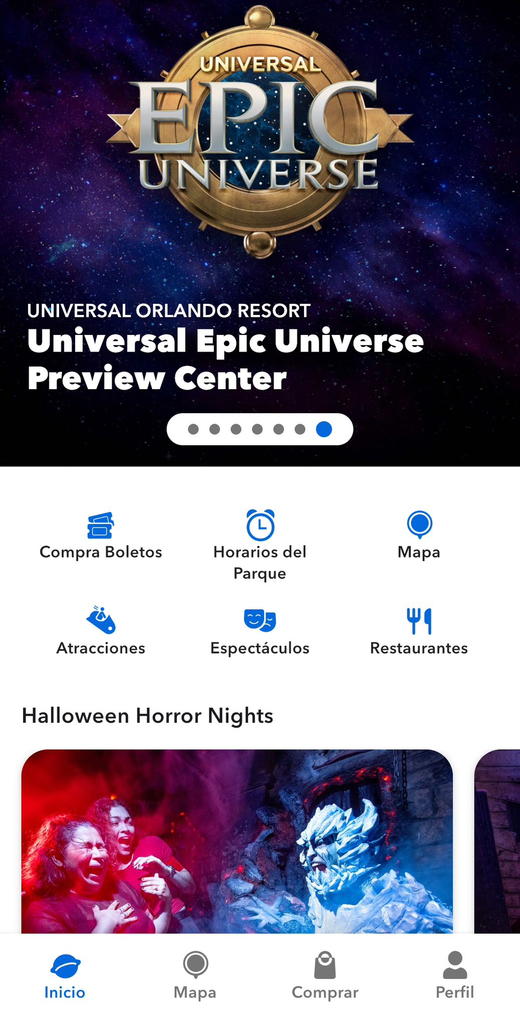 Universal Orlando Resort lanza aplicación oficial en portugués y español