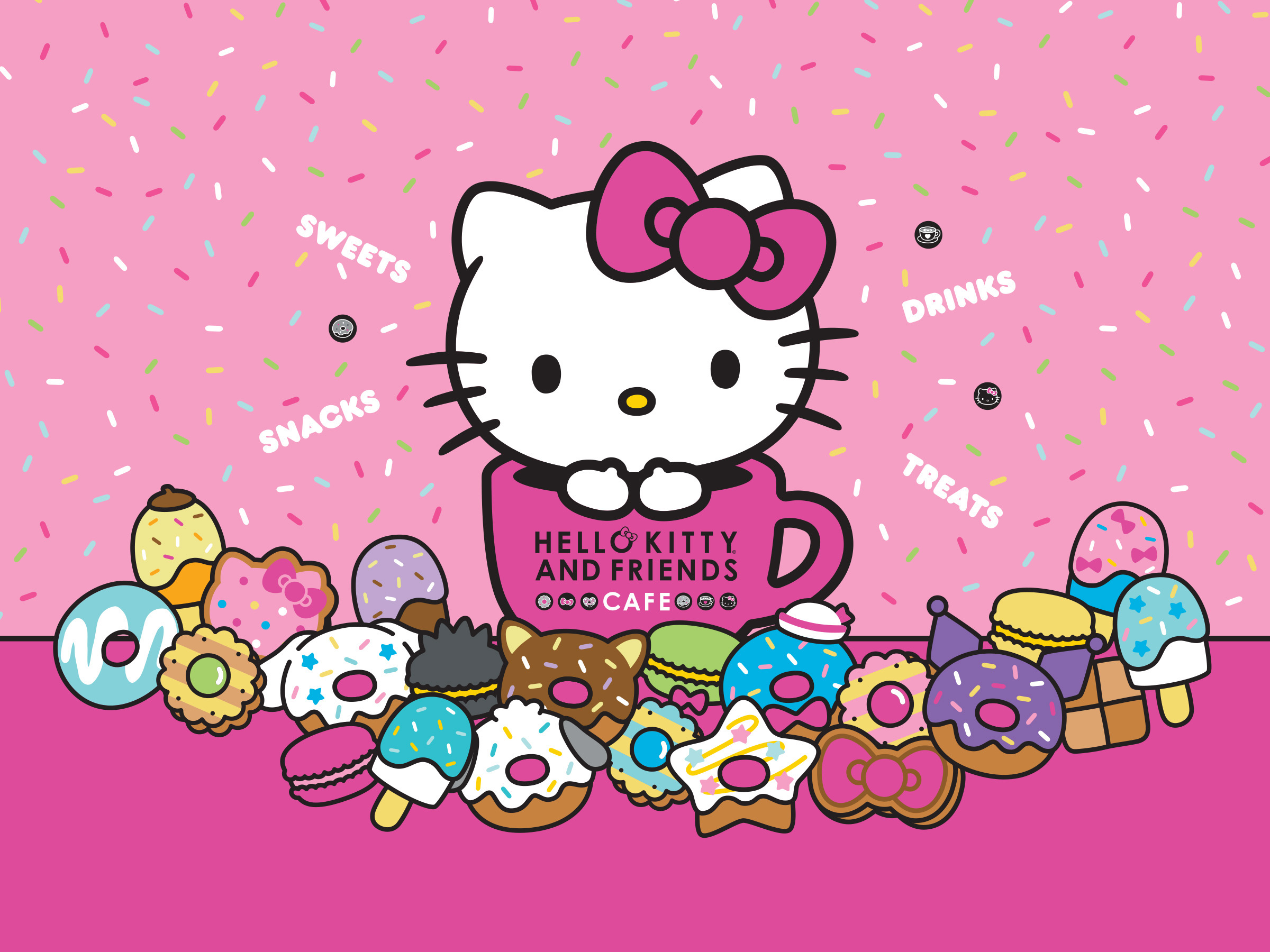 Universal CityWalk Hollywood le da la bienvenida al Hello Kitty and Friends Cafe y Sanrio Smile Shop