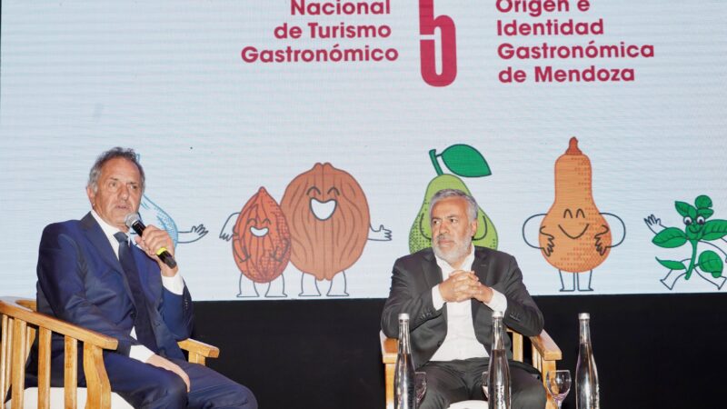 Scioli: “La gastronomía es un pilar fundamental para la atracción turística”