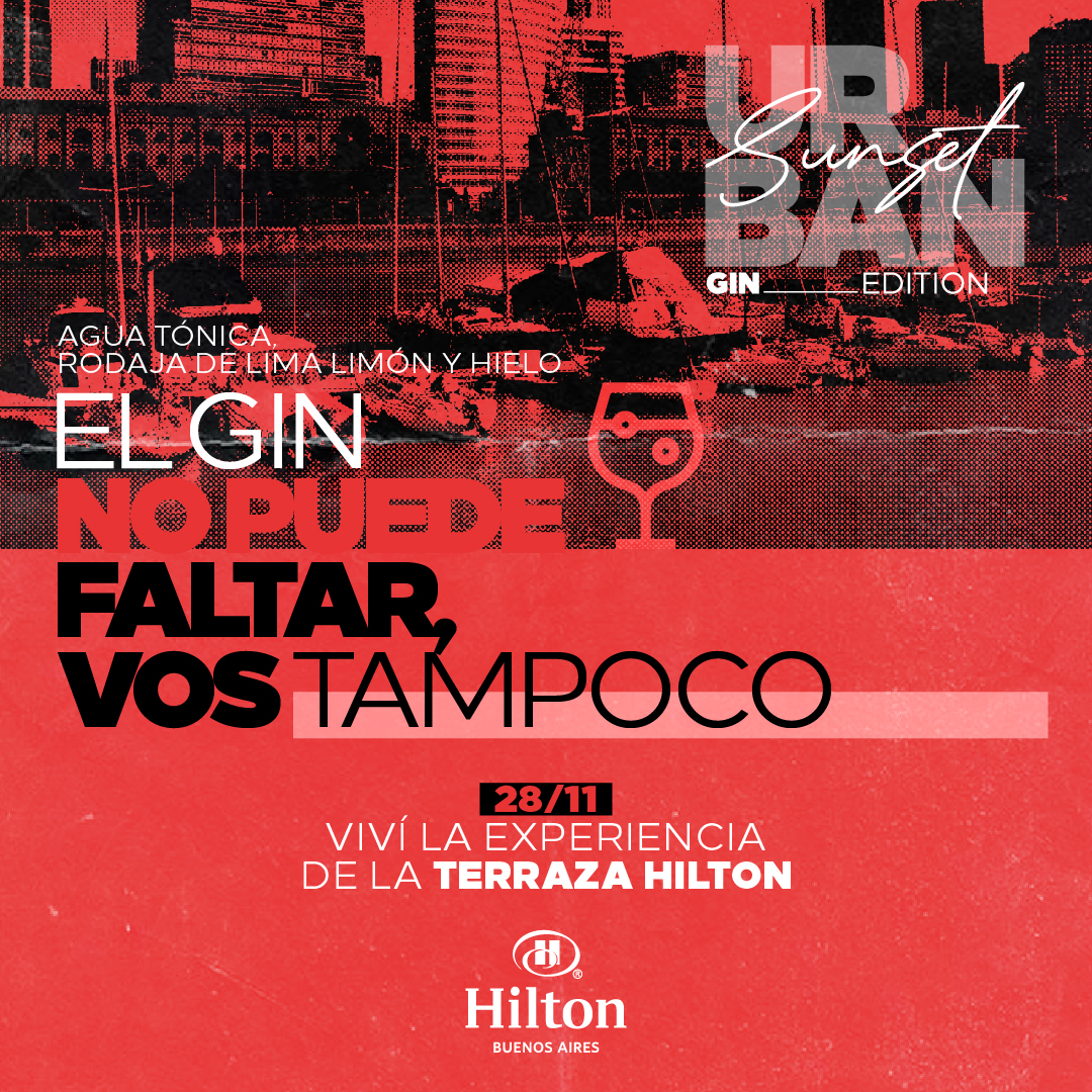 HILTON BUENOS AIRES INVITA A UNA NUEVA EDICIÓN URBAN SUNSET 2025: EL PLAN PERFECTO PARA EL VERANO FRENTE AL RÍO Y EN PLENA CIUDAD