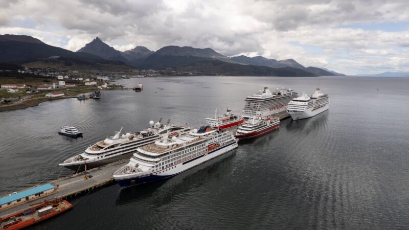 Ushuaia será puerto madre de un crucero de gran porte por primera vez