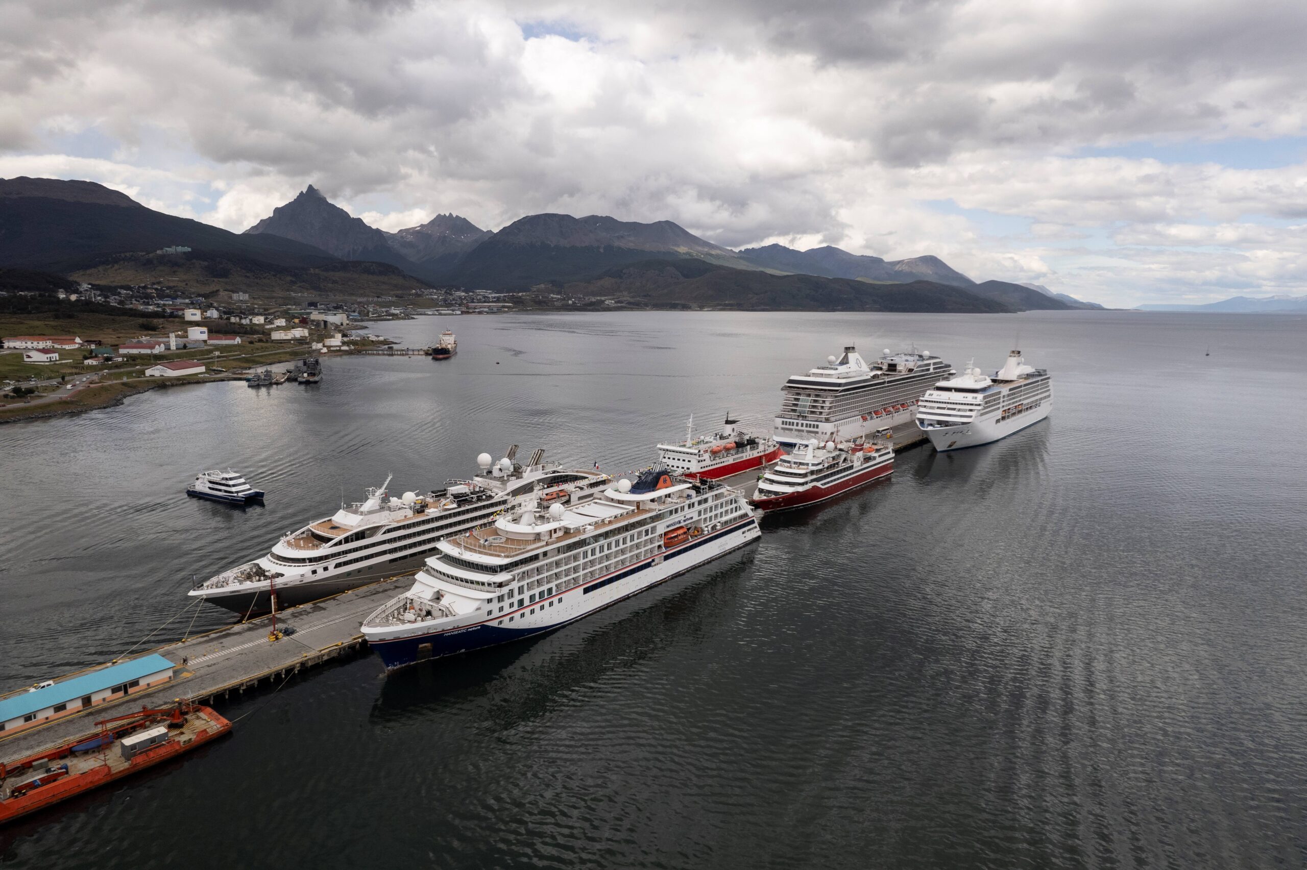 Ushuaia será puerto madre de un crucero de gran porte por primera vez