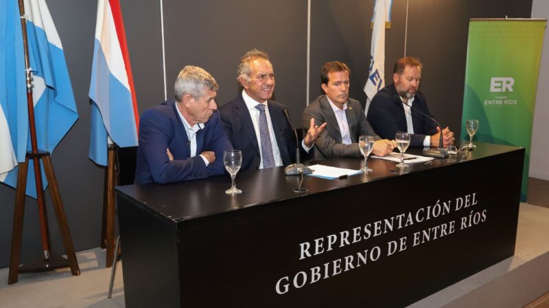 Scioli en la presentación del 50° Congreso de Agentes de Viajes