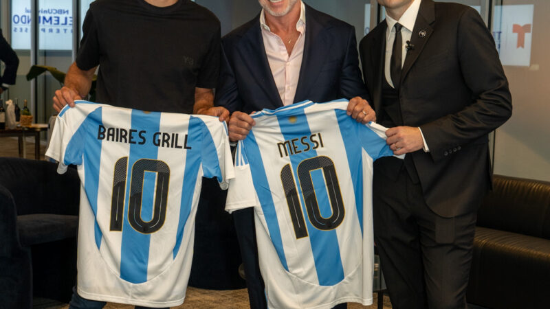 BAIRES GRILL y la AFA anuncian su alianza en un evento exclusivo junto a Lionel Scaloni en Miami