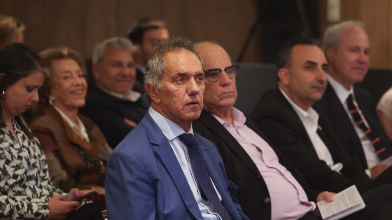 Scioli en la apertura de conferencia sobre turismo receptivo de alta gama