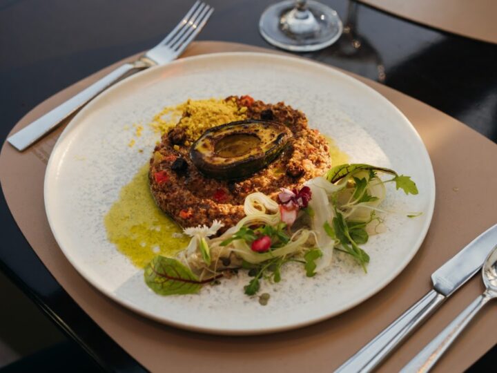 Una propuesta plant-based en un lujoso hotel: alta cocina con sello argentino