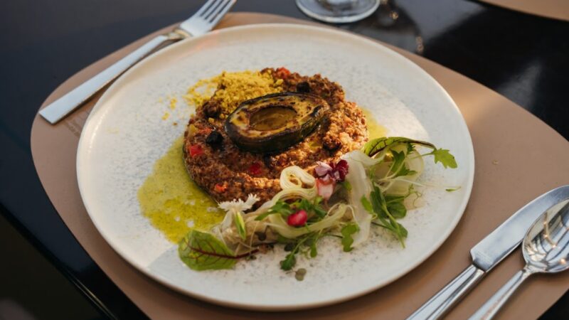 Una propuesta plant-based en un lujoso hotel: alta cocina con sello argentino