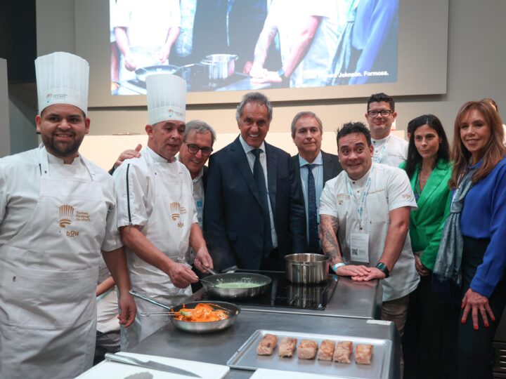 Scioli inauguró una nueva edición de Hotelga