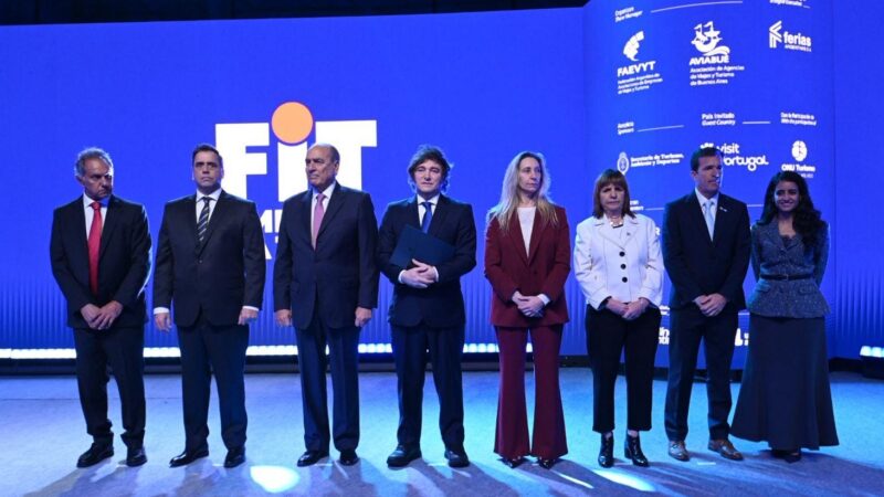 EL PRESIDENTE JAVIER MILEI ENCABEZÓ EL ACTO DE APERTURA DE FIT 2025