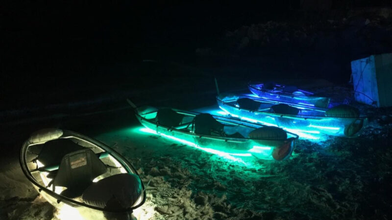 Remando bajo las estrellas: descubra la magia de Liquid Glow en Anguilla 